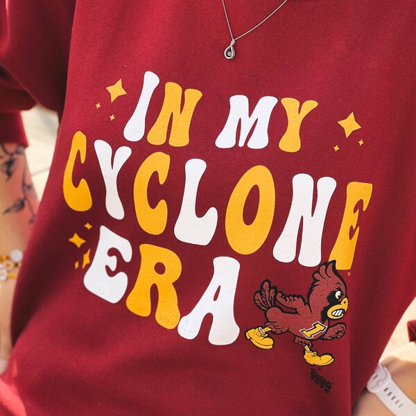 CI Sport In My Cyclones Era Cardinal Crewneck